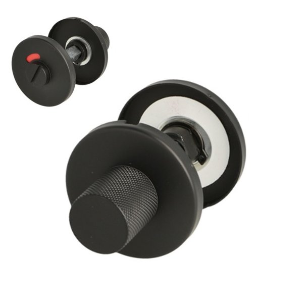 Toiletbestning "House" - Mat Sort - med Markr