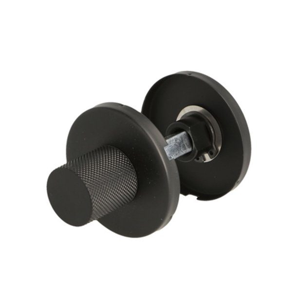 Toiletbestning "House" - Mat Sort - uden Markr