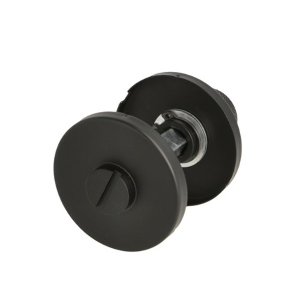 Toiletbestning "House" - Mat Sort - uden Markr