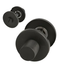 Toiletbestning "House" - Mat Sort - uden Markr