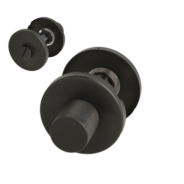 Toiletbestning "House" - Mat Sort - uden Markr