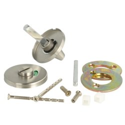 Toiletbestning "Pop" - Brstet Stl - med Markr