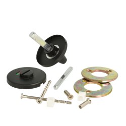 Toiletbestning "Pop" - Mat Sort - med Markr