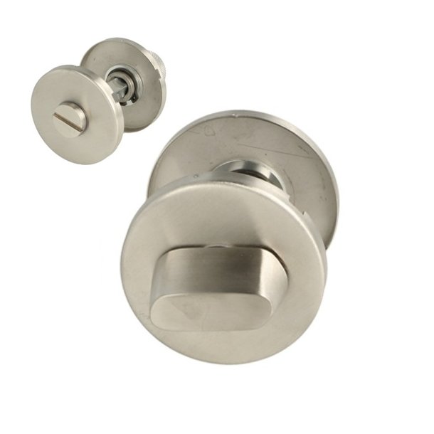 Toiletbestning "Pop" - Brstet Stl - uden Markr