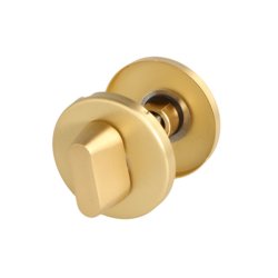 Toiletbestning "Pop" - Brstet Messing- uden Markr