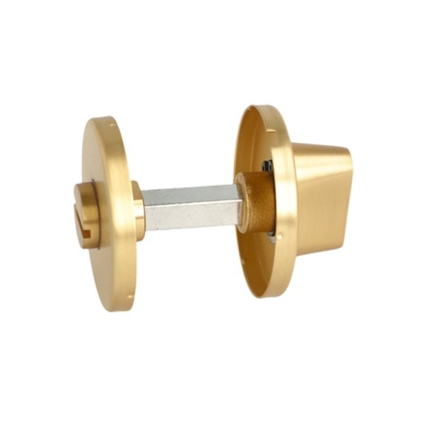 Toiletbestning "Pop" - Brstet Messing- uden Markr