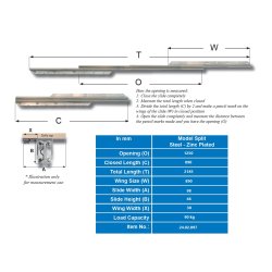 Bordudtrk Asynkron 90kg - bnings Lngde 1250mm