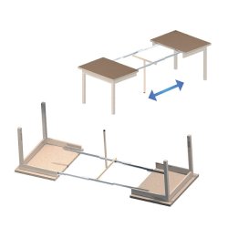 Bordudtrk Asynkron 70kg - bnings Lngde 2060mm