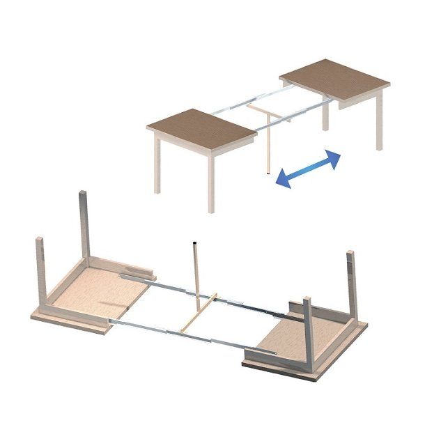 Bordudtrk Asynkron 70kg - bnings Lngde 2060mm