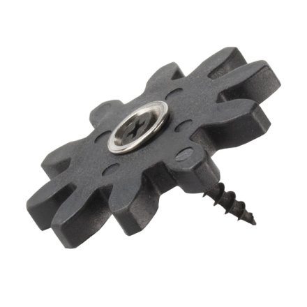 Gear Hjul �53mm - Sort Plast - til Bordudtr�k i Tr�