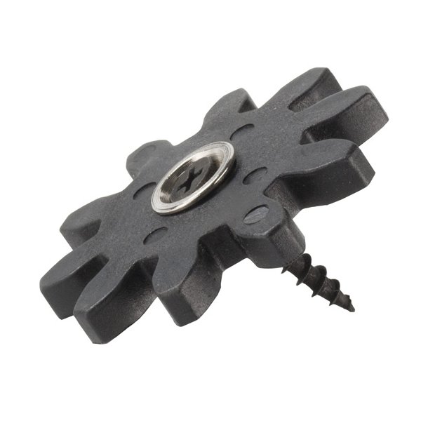 Gear Hjul 53mm - Sort Plast - til Bordudtrk i Tr