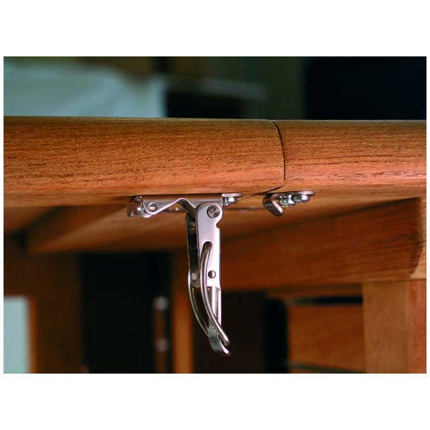 Spndebeslag med Klik Op Funktion - Lang - Gulforzinket