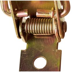 Spndebeslag 44x16mm - Gulforzinket