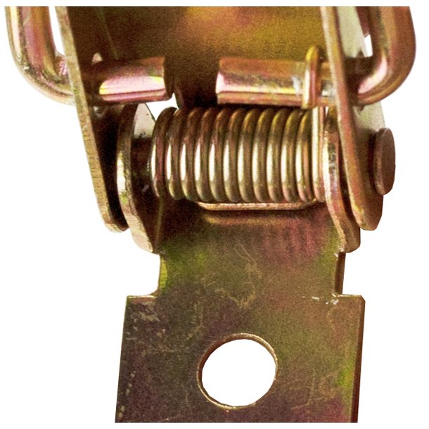 Spndebeslag 44x16mm - Gulforzinket