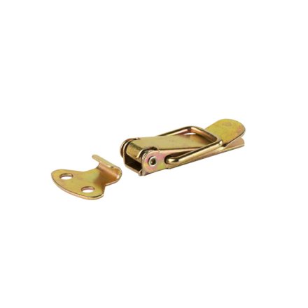 Sp�ndebeslag 44x16mm - Gulforzinket