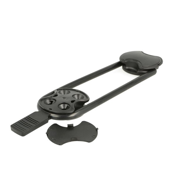 Spndebeslag "Grabs" Anker med Dkkappe - Sort