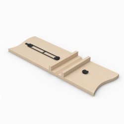 Gummibnd "Grabs" 352mm - Sort