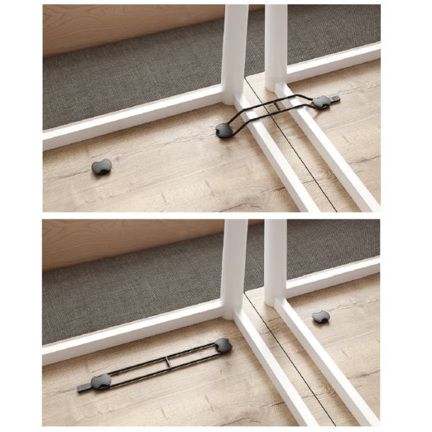 Gummibnd "Grabs" 176mm - Sort