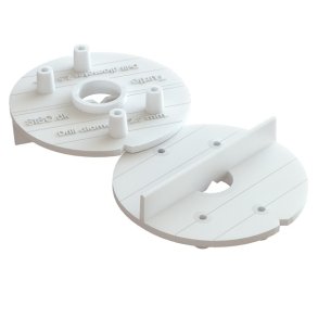 Boreskabelon til Sp�ndebeslag 