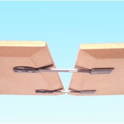 Koblingsbeslag 201mm - Elforzinket