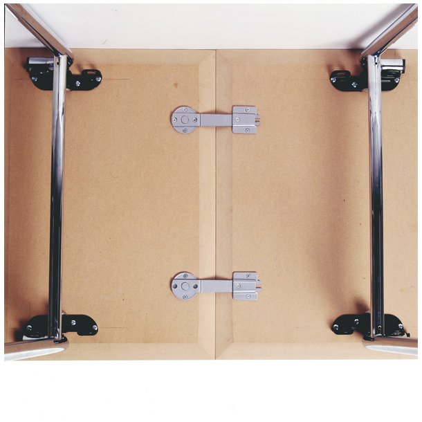 Koblingsbeslag 201mm - Elforzinket