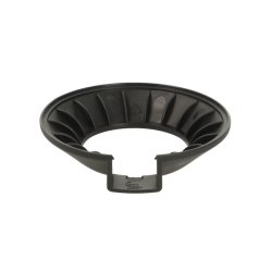 Dkkappe til "Swing" Benbeslag - Sort Plast