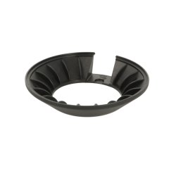 Dkkappe til "Swing" Benbeslag - Sort Plast