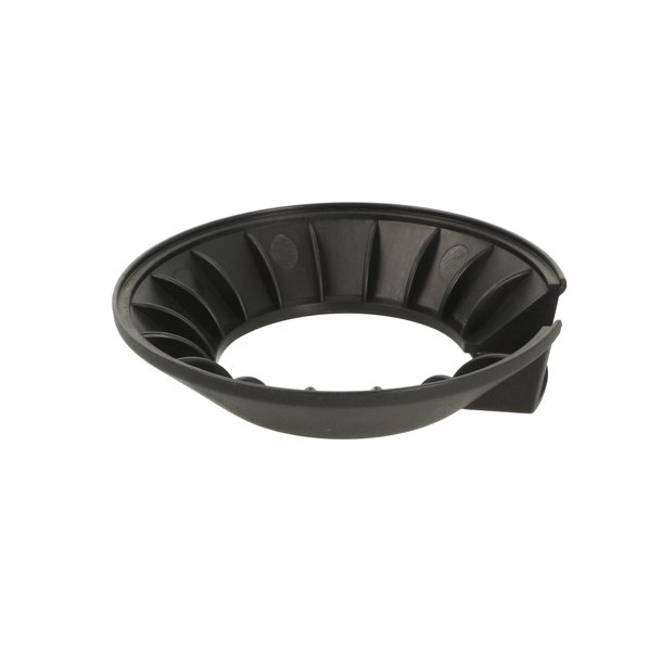 Dkkappe til "Swing" Benbeslag - Sort Plast