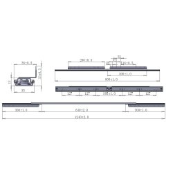 Bordudtrk Asynkron 45kg - bnings Lngde 640mm