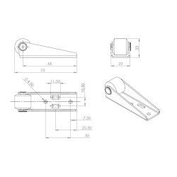 Rullebeslag til Bordplade