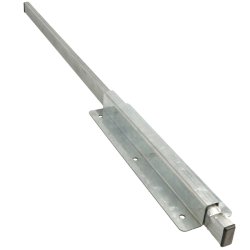 Udtrksstang 590mm til Tillgsplader - Galvaniseret