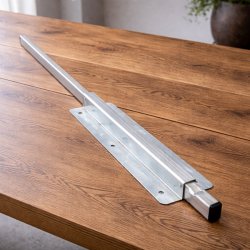 Udtr�ksstang 590mm til Till�gsplader - Galvaniseret