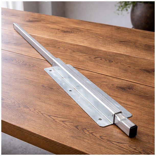 Udtr�ksstang 590mm til Till�gsplader - Galvaniseret