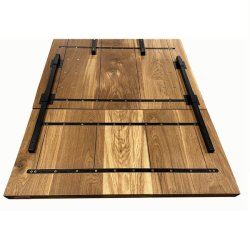 Udtrksstang 810mm til Tillgsplader - Sort