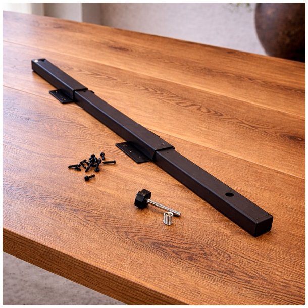 Udtr�ksstang 810mm til Till�gsplader - Sort