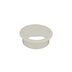 Kabelgennemfring "Eder" 60mm i Hvid Plast