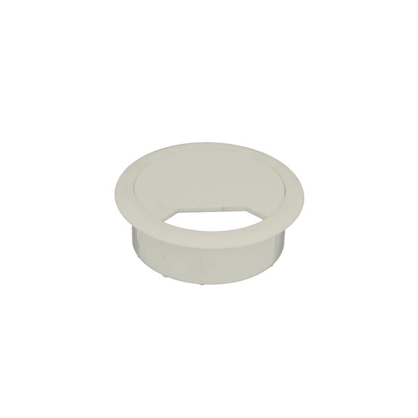 Kabelgennemfring "Eder" 60mm i Hvid Plast