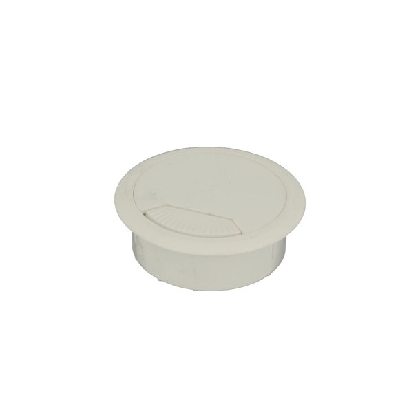 Kabelgennemfring "Eder" 60mm i Hvid Plast