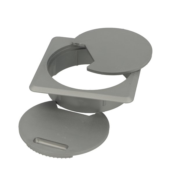 Kabelgennemfring "Eder" 60mm i Alu Farve