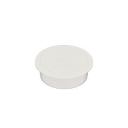 Kabelgennemfring "Sil" 60mm i Hvid Plast RAL 9003