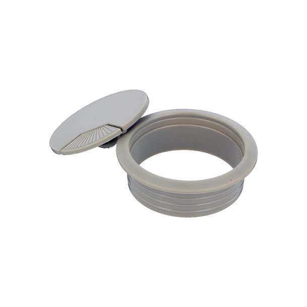 Kabelgennemfring "Sil" 60mm i Gr Plast RAL 7044