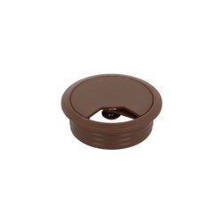 Kabelgennemfring "Sil" 60mm i Brun Plast RAL 8016