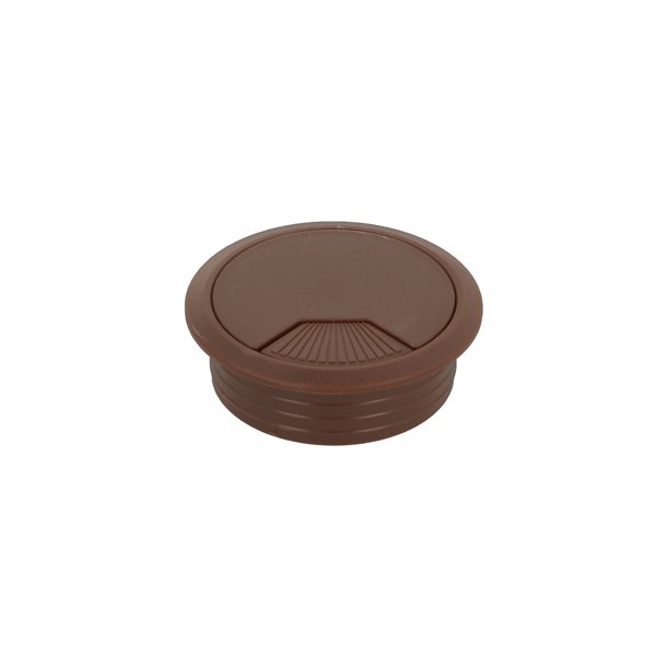 Kabelgennemfring "Sil" 60mm i Brun Plast RAL 8016