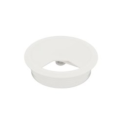 Kabelgennemfring "Sil" 80mm i Hvid Plast RAL 9003