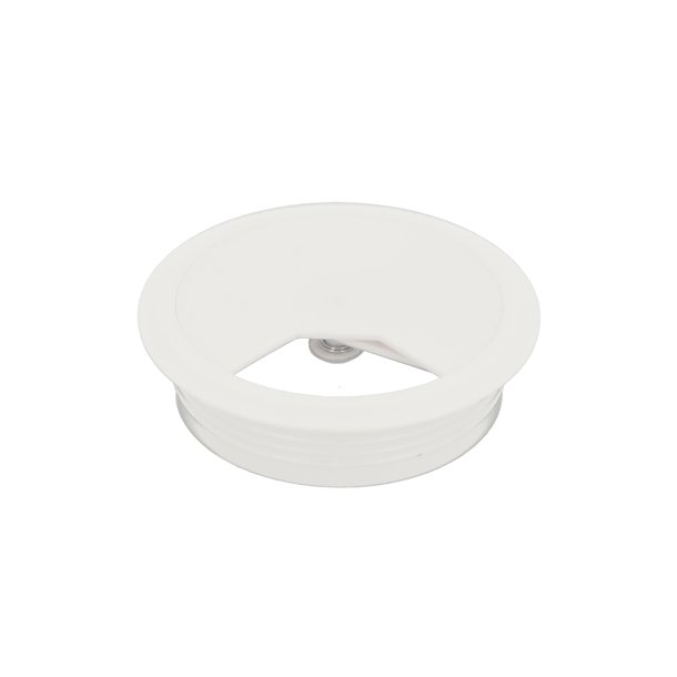 Kabelgennemfring "Sil" 80mm i Hvid Plast RAL 9003