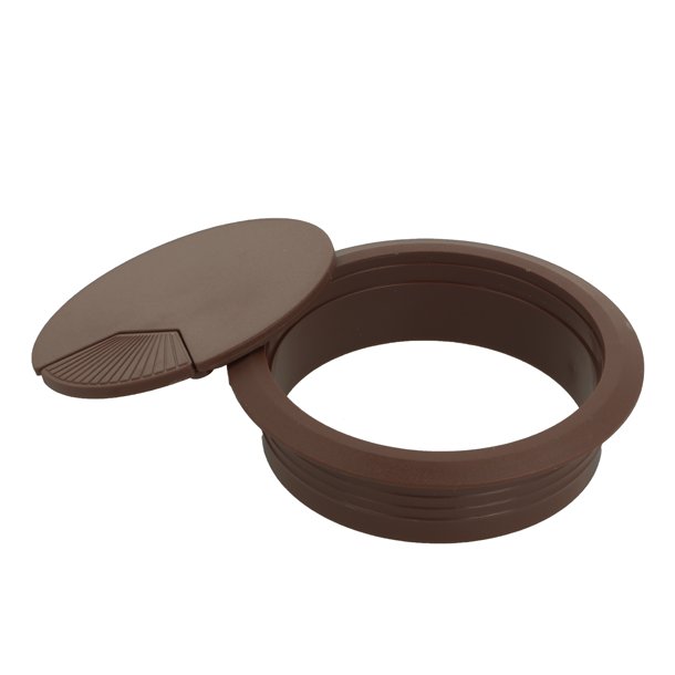 Kabelgennemfring "Sil" 80mm i Brun Plast RAL 8016