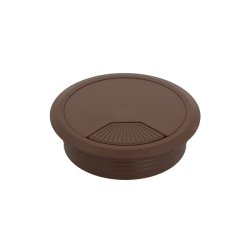 Kabelgennemfring "Sil" 80mm i Brun Plast RAL 8016