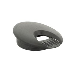 Kabelgennemfring "Neris" - Oval - 80 - Sort