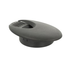 Kabelgennemfring "Neris" - Oval - 80 - Sort