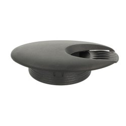 Kabelgennemfring "Neris" - Oval - 80 - Sort